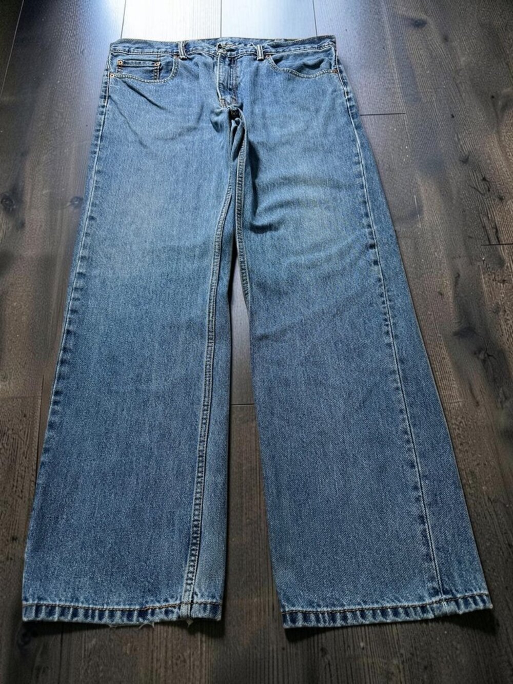Levi’s 559 Jeans Men’s 38x34 Blue Solid Relaxed Y2K